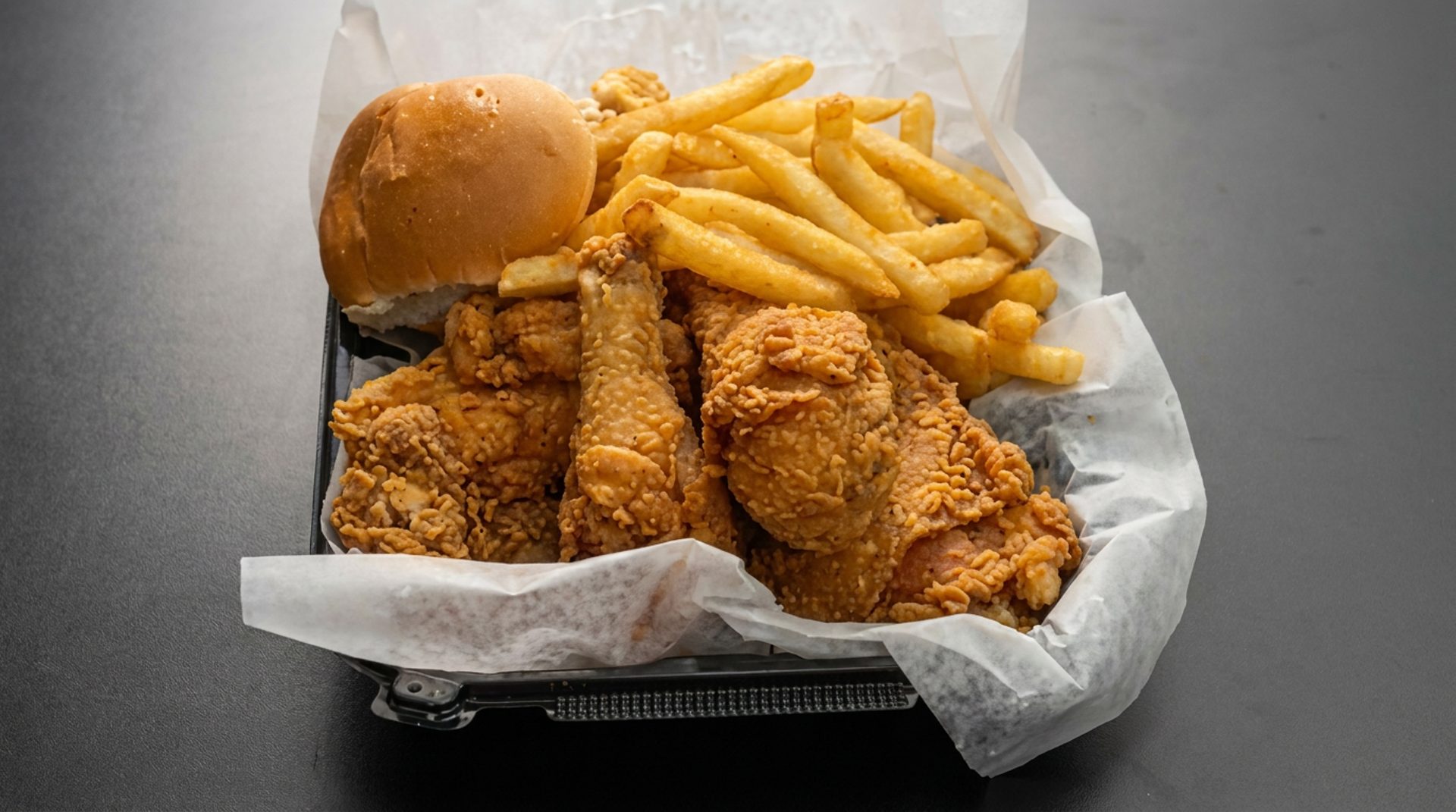 Fried chicken, cooked to order