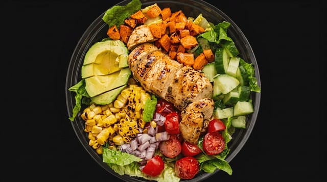 Grilled Chicken Salad.