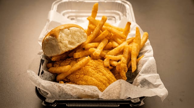 Catfish Steak.