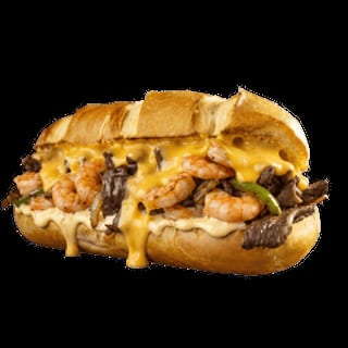 Steak & Shrimp Philly Cheesesteak