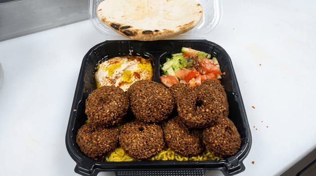 Falafel Plate.